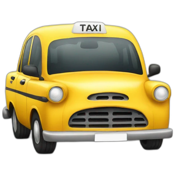 taxi emoji