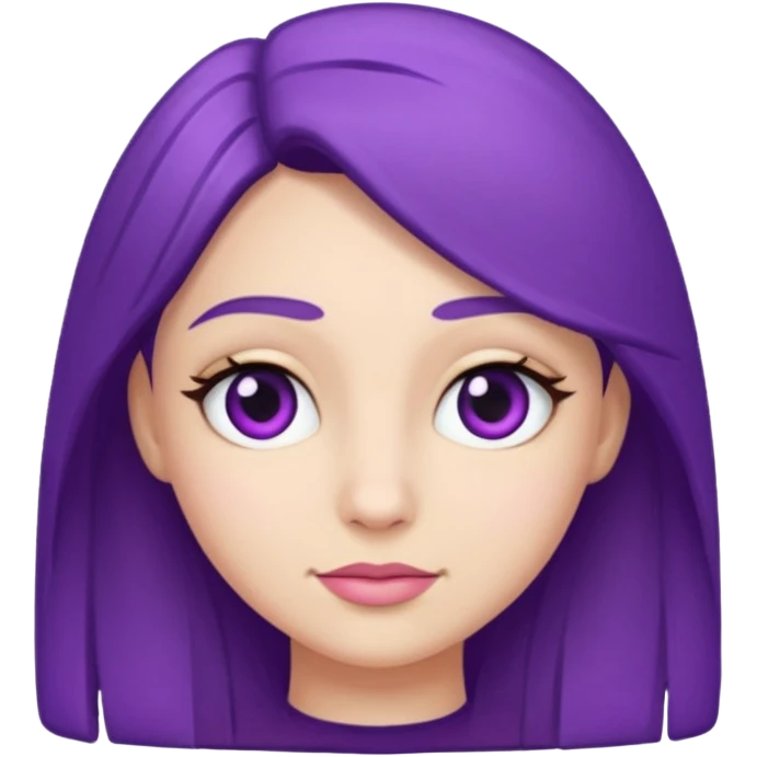 purple Tina emoji