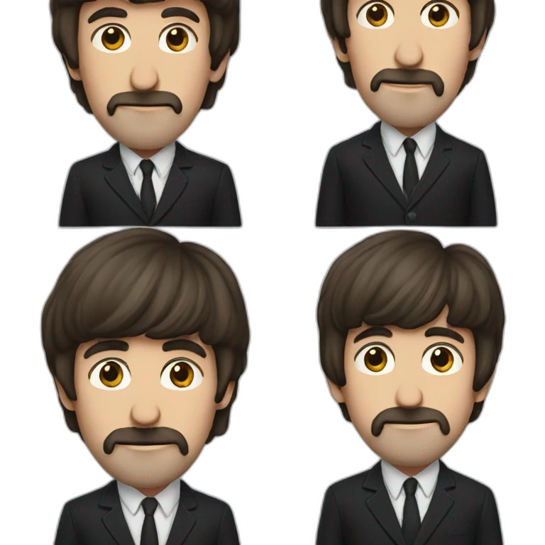 the Beatles emoji