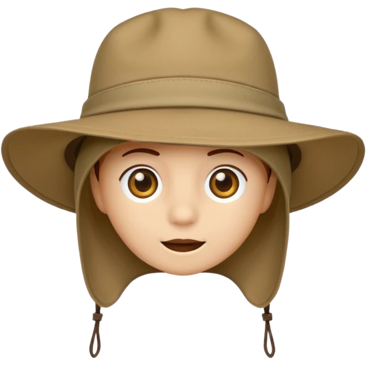 safari hat emoji