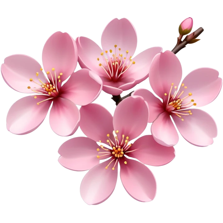 Sakura cherry blossom flowers emoji