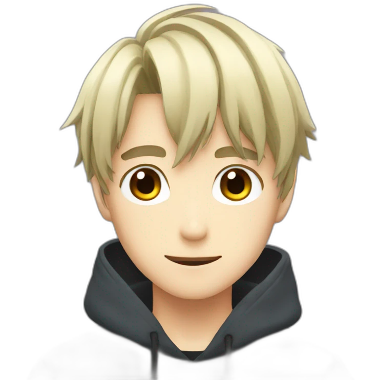 Anime guy emoji