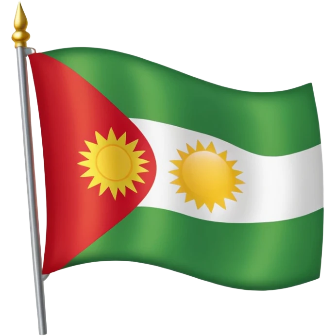 Kurdistan flag emoji