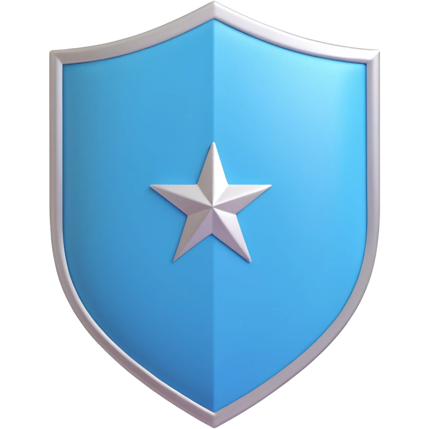 A shield emoji