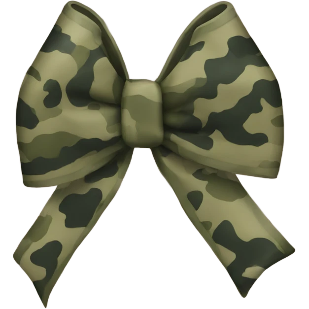 camo bow emoji
