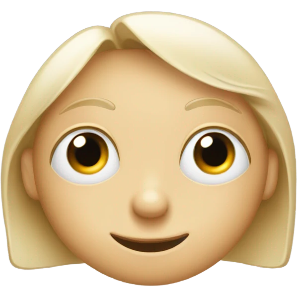 Face blinking innocently emoji