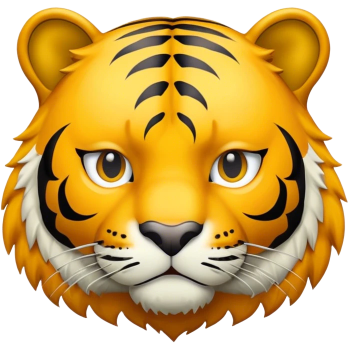 Big greasy fat mustard tiger emoji