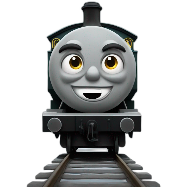 Thomas the train angry emoji