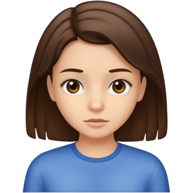 Girl with lice emoji
