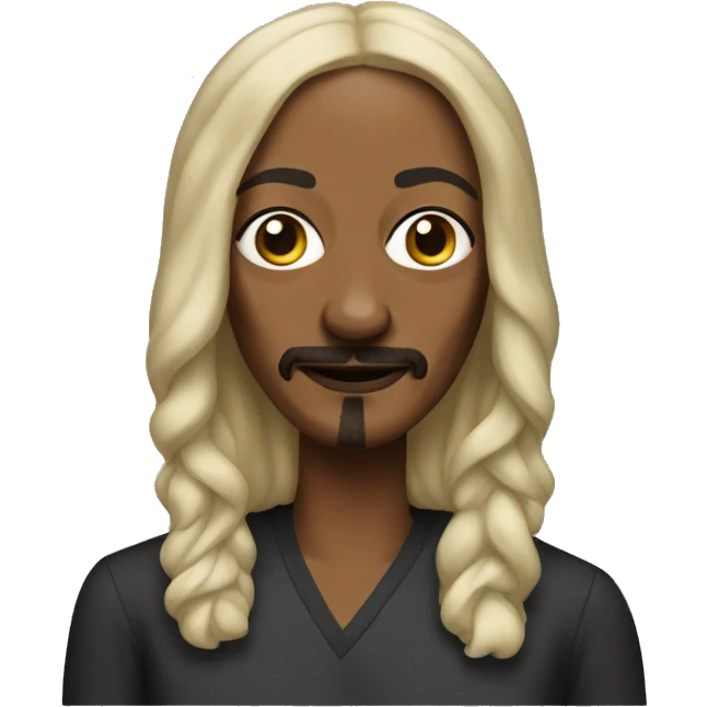snoop dog as a white woman emoji