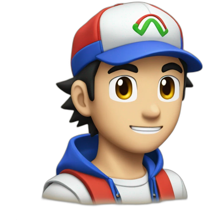 Ash ketchum emoji