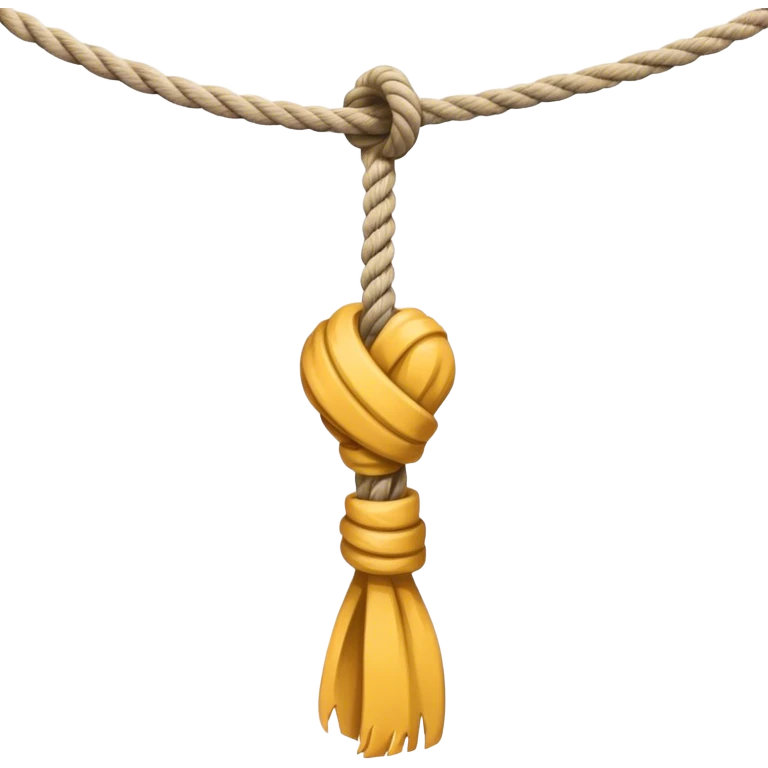 End of a rope emoji