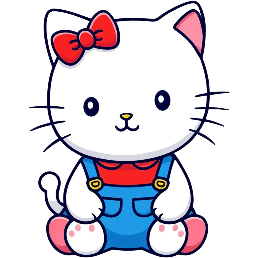 Hello kitty emoji