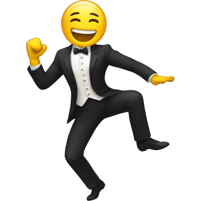 Dancing man emoji