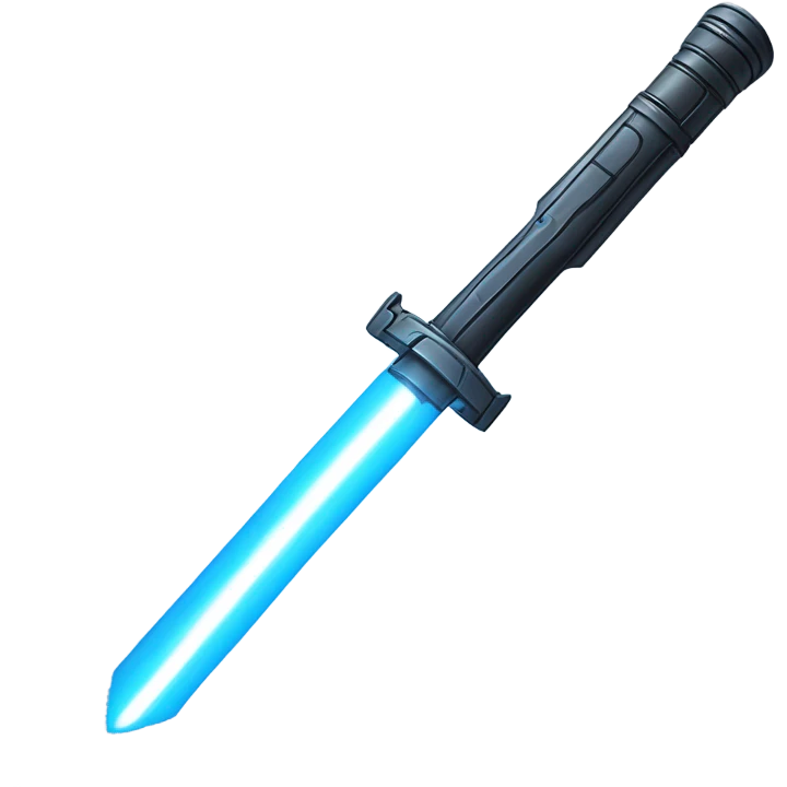 Lightsaber emoji