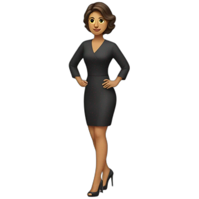 Mujer con tacones emoji