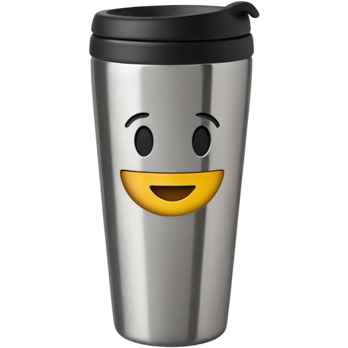 travel mug, Negative : Emoji emoji