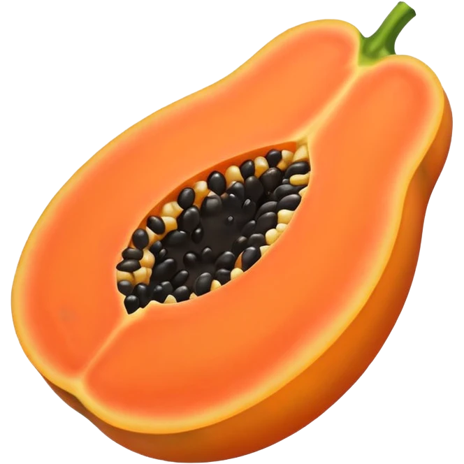 papaya  emoji