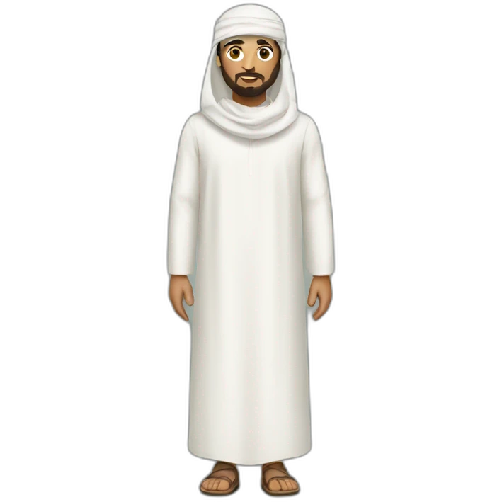 Muslim hajj clothes emoji