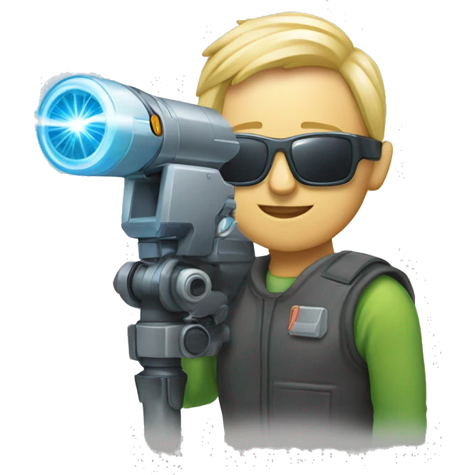 engrane laser emoji