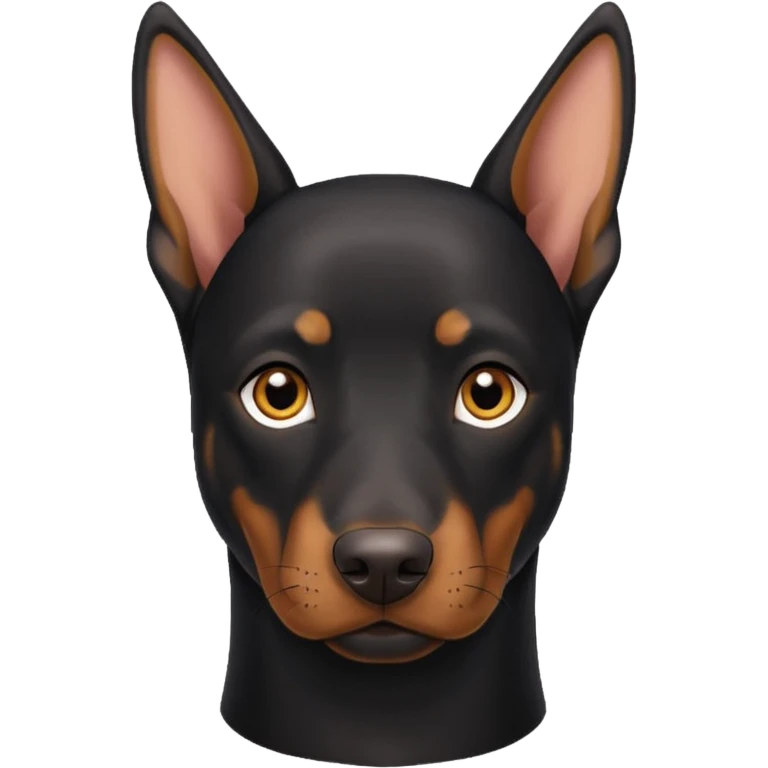 Dobermann hängeohren emoji