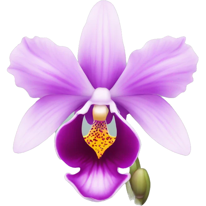 orchid emoji