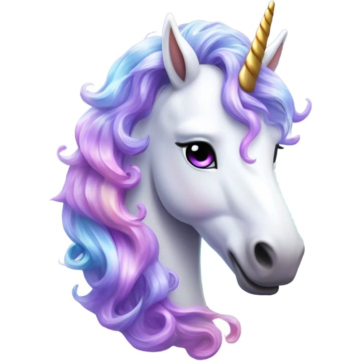 unicorn with purple pill emoji