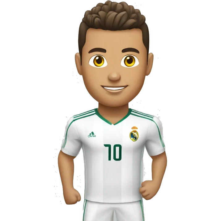 Ronaldo sur un aigle emoji
