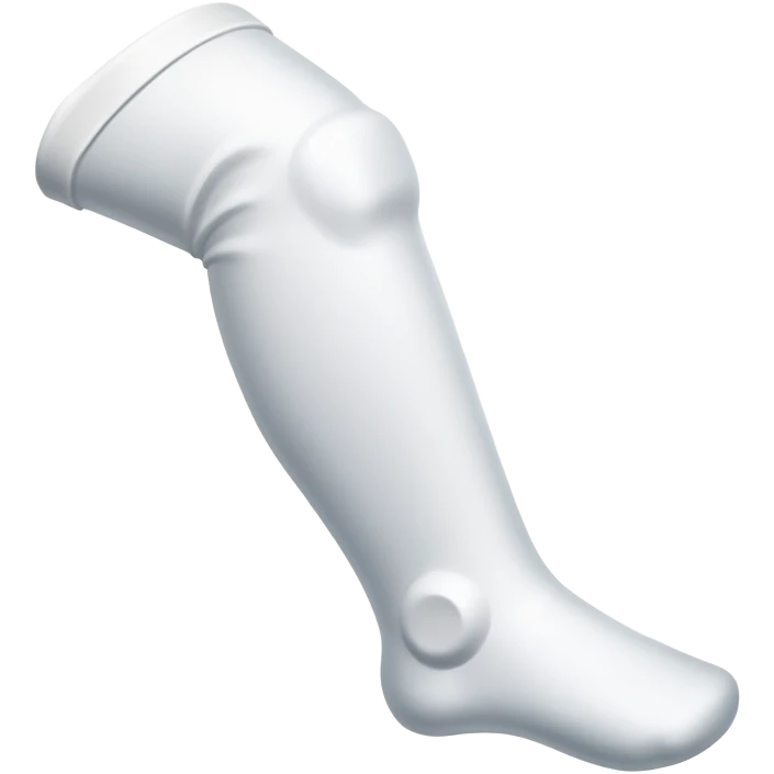 Full leg cast emoji