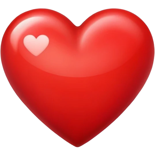 red heart emoji