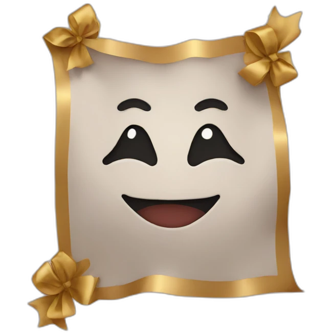 thank you banner emoji