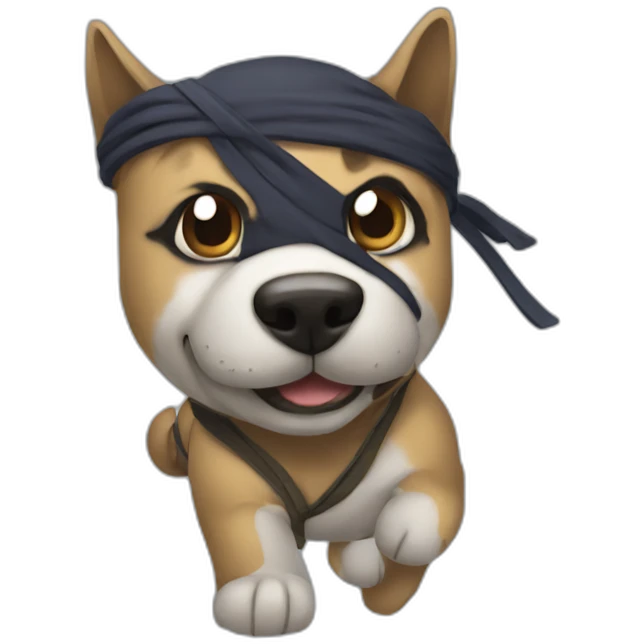 perro ninja emoji