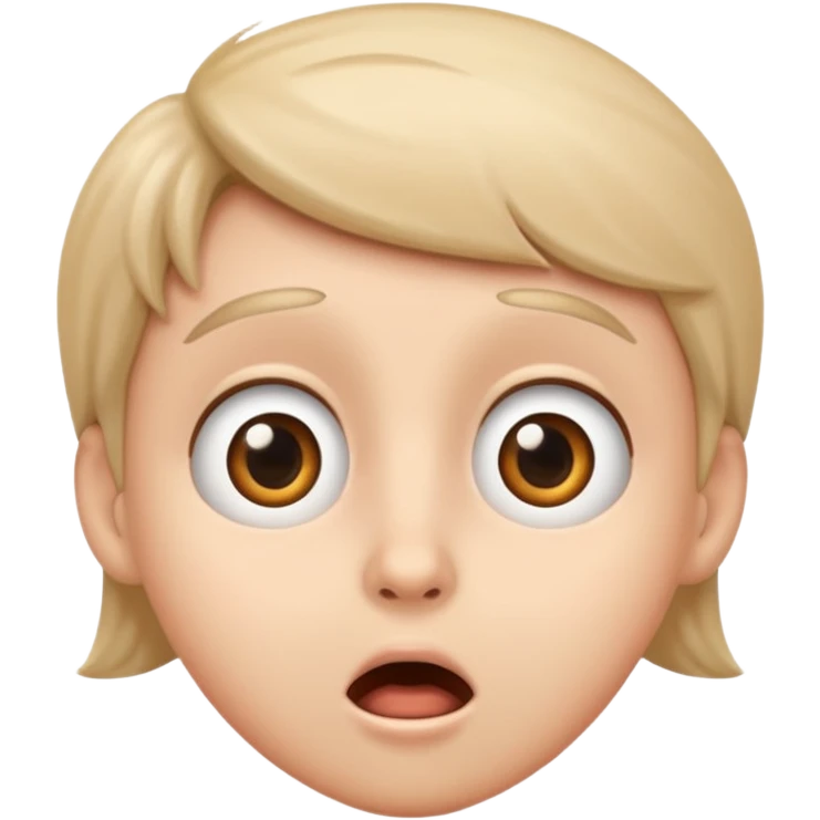 more surprised face emoji