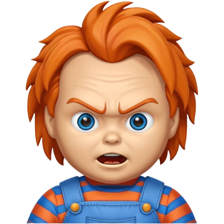 Un emojin de chuky emoji