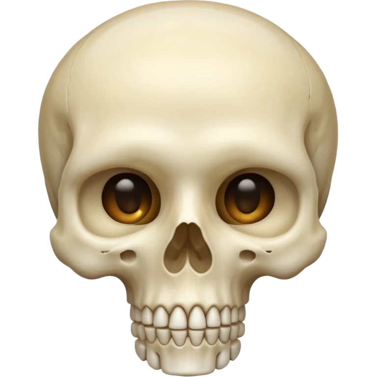 Head with bone on it  emoji