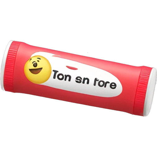 lip balm emoji