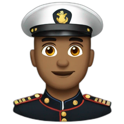 Marine lepeine emoji