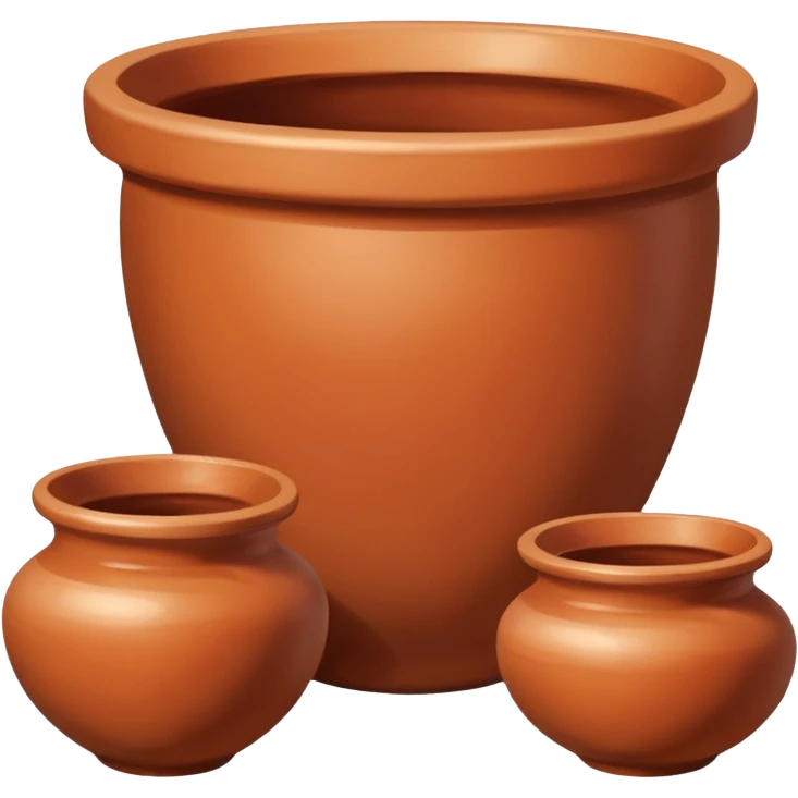polished clay pottery emoji