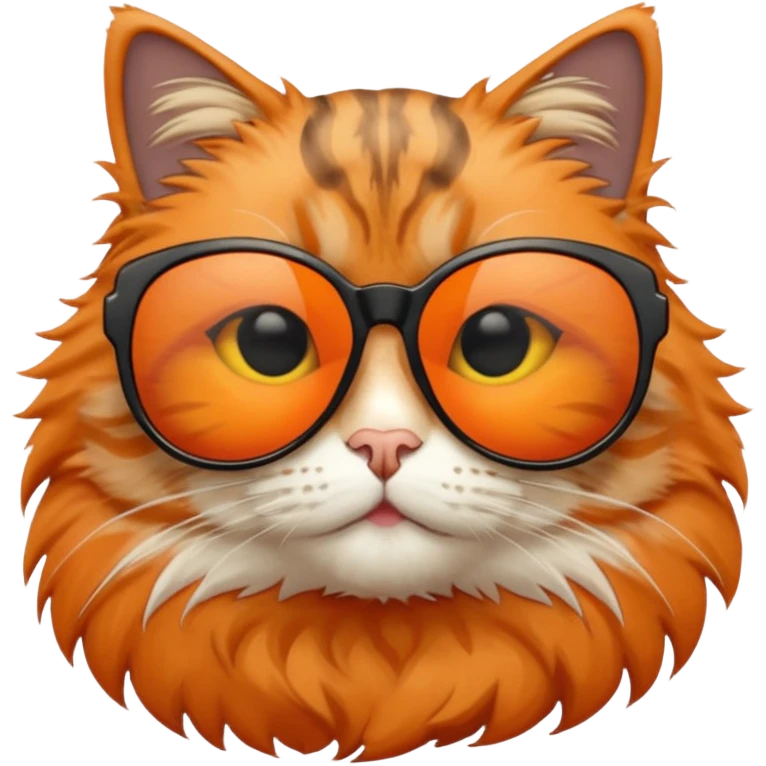 Cat wearing sunglasses emoji