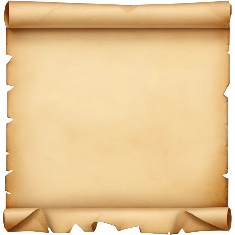 Survivor parchment paper emoji