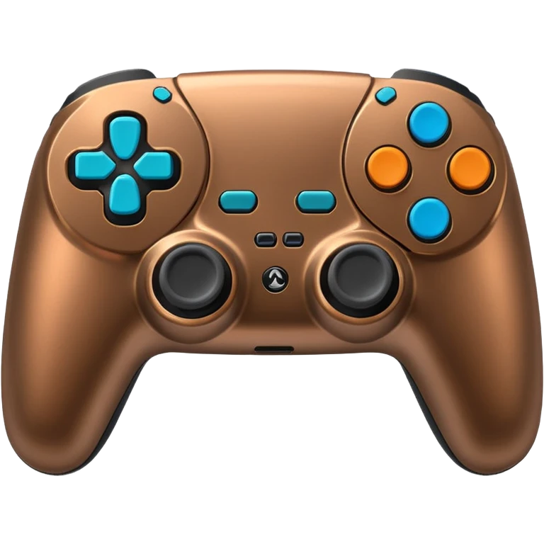 joystick ps5 colore bronzo emoji