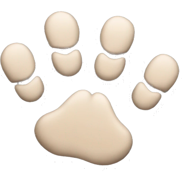 cat paws emoji