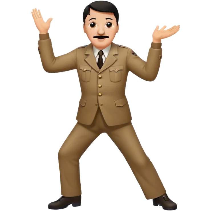 Hitler dancing emoji