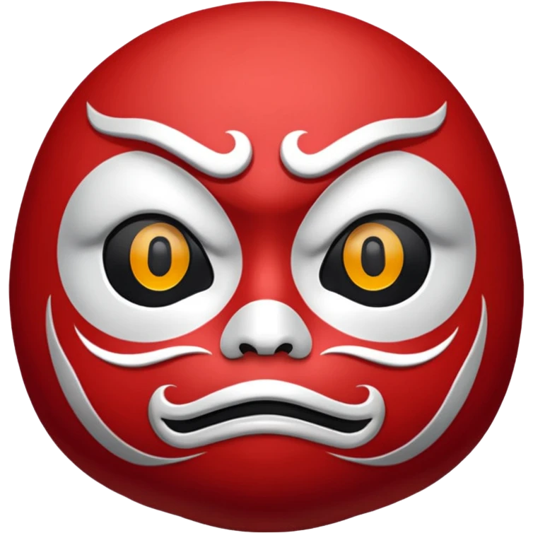 Daruma Mask emoji