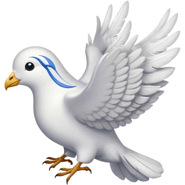 Holy dove of Pentecostalism emoji