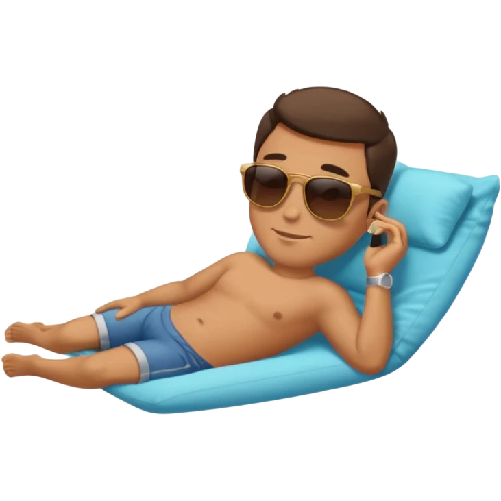 man laying down emoji