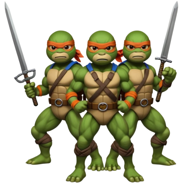 Teenage Mutant Ninja Turtles emoji