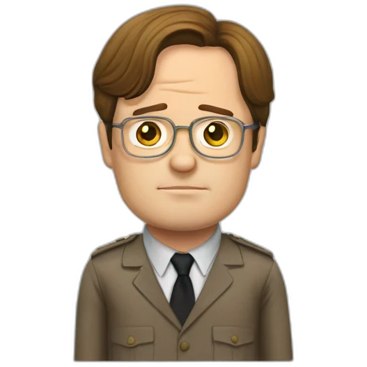 dwight schrute emoji