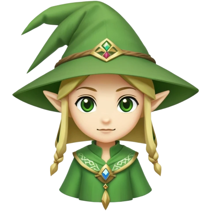 Kokiri Zelda  emoji
