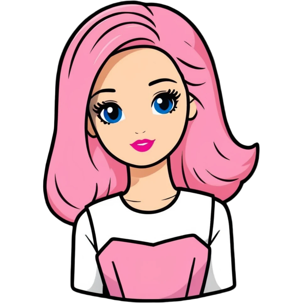 Barbie emoji